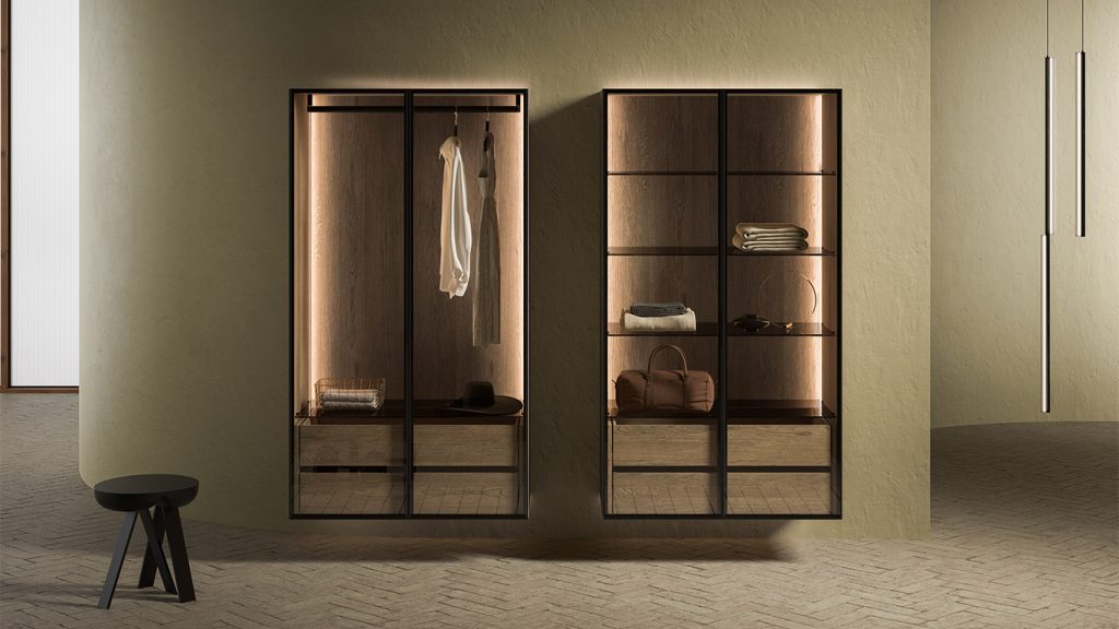 STRATO wall mounted wardrobes – Inbani